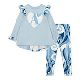 ADEE Nina Swirl Print Legging set